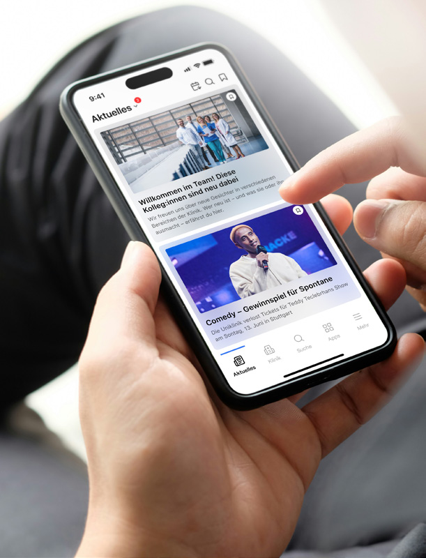 Intranet und News in Mitarbeiter-App